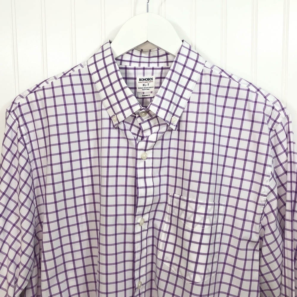 Bonobos Lightweight Button Down Shirt XL Tall
